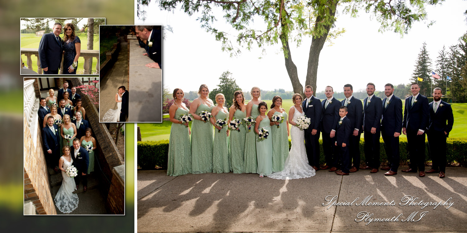 Coffee Table Design - jay & Janelle at Indianwood Golf Country Club Lake Orion MI wedding album photography