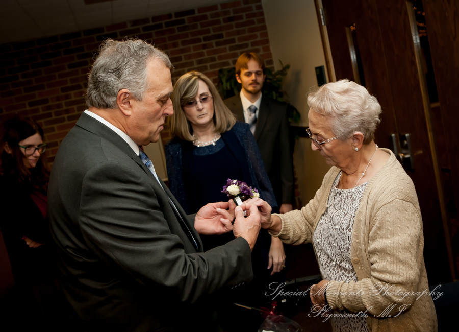 Jennifer & Peter at Church of Later Day Saints Westland MI wedding photography