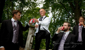 Alyssa & Tyler at Moose Ridge Golf Course South Lyon MI wedding photography