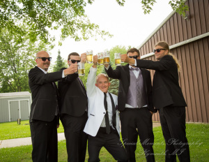 Alyssa & Tyler at Moose Ridge Golf Course South Lyon MI wedding photography