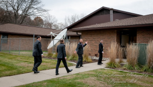 Jennifer & Peter at Church of Later Day Saints Westland MI wedding photography