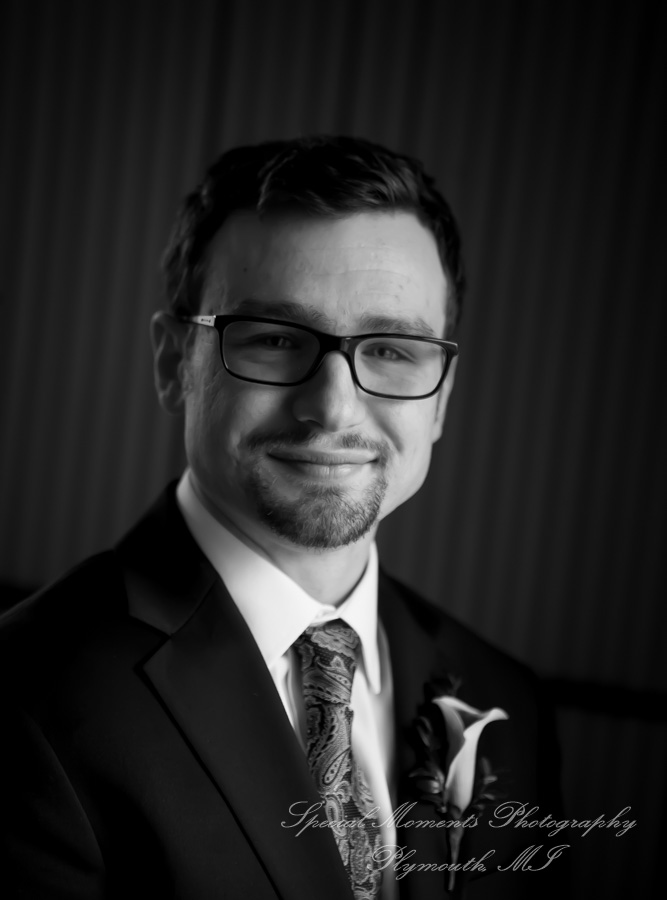 Jennifer & Peter at Church of Later Day Saints Westland MI wedding photography