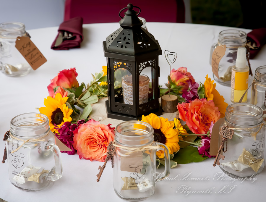 Tiffany & Scott at Camp Agawam Lake Orion MI wedding photography