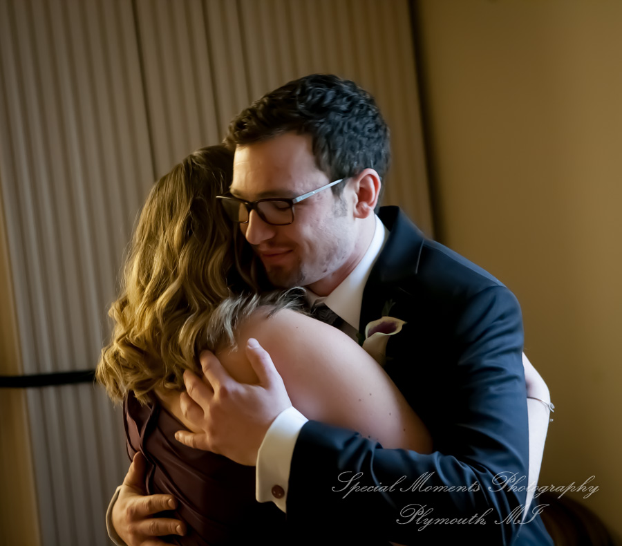 Jennifer & Peter at Church of Later Day Saints Westland MI wedding photography