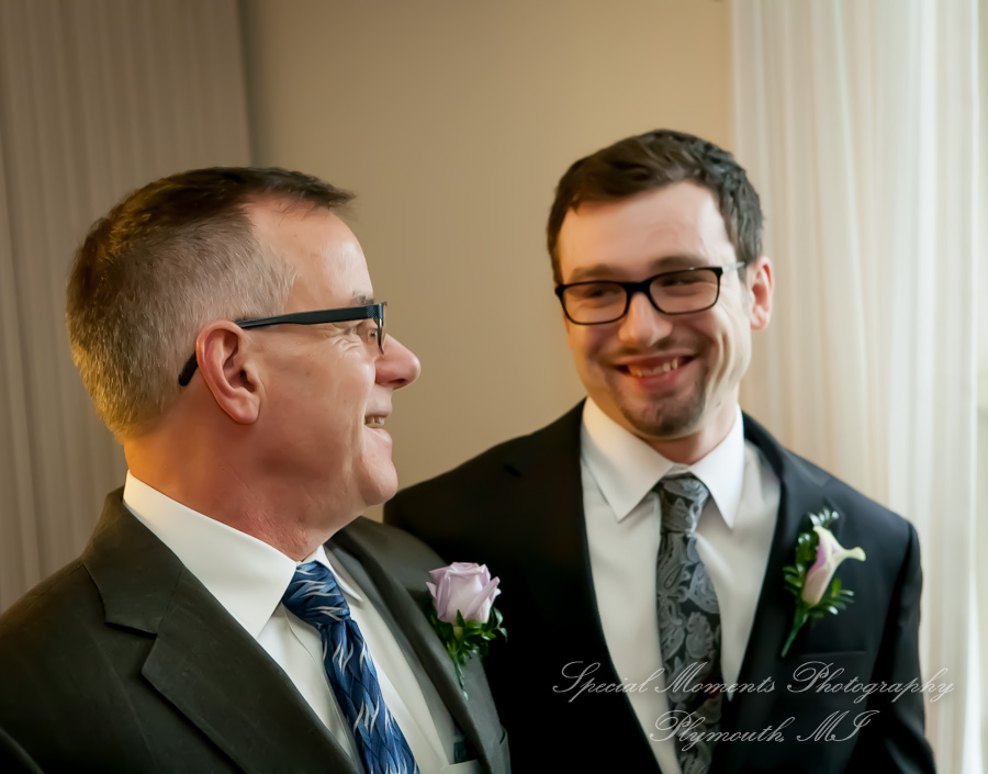 Jennifer & Peter at Church of Later Day Saints Westland MI wedding photography