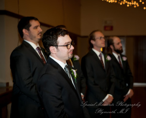 Jennifer & Peter at Church of Later Day Saints Westland MI wedding photography