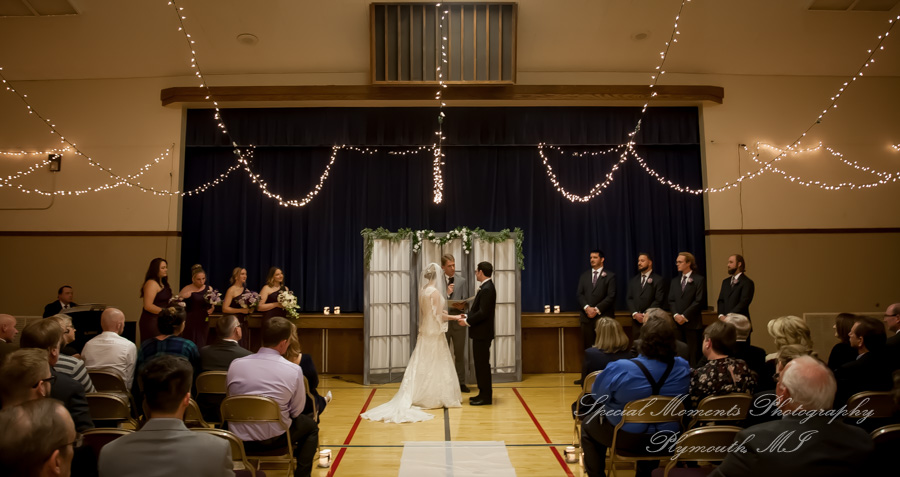 Jennifer & Peter at Church of Later Day Saints Westland MI wedding photography