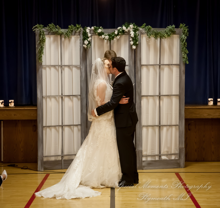 Jennifer & Peter at Church of Later Day Saints Westland MI wedding photography