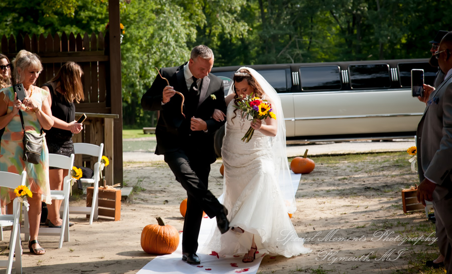 Tiffany & Scott at Camp Agawam Lake Orion MI wedding photography