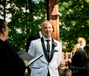 Alyssa & Tyler at Moose Ridge Golf Course South Lyon MI wedding photography