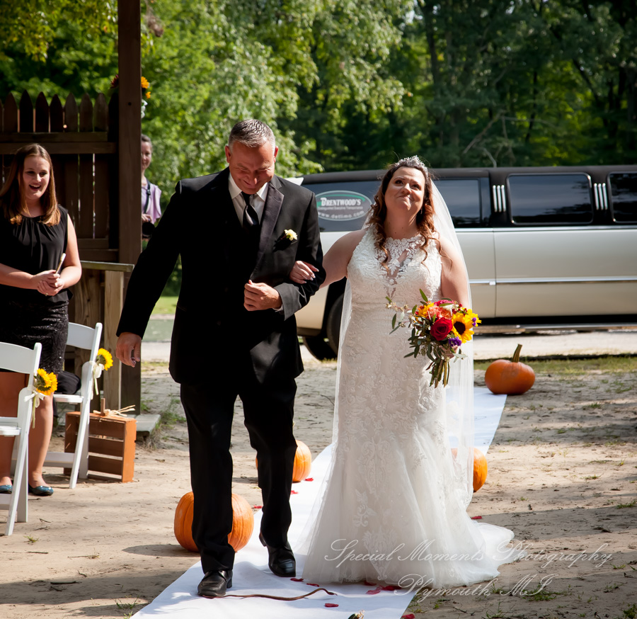 Tiffany & Scott at Camp Agawam Lake Orion MI wedding photography