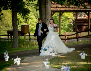 Alyssa & Tyler at Moose Ridge Golf Course South Lyon MI wedding photography