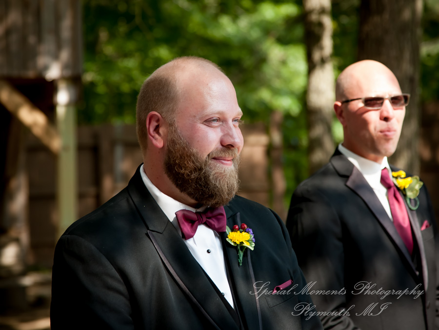 Tiffany & Scott at Camp Agawam Lake Orion MI wedding photography