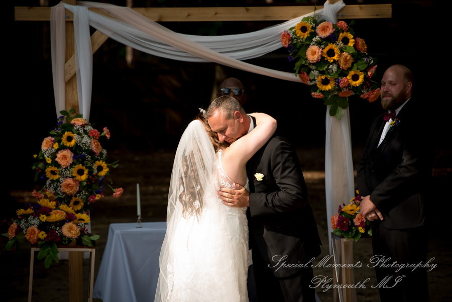 Tiffany & Scott at Camp Agawam Lake Orion MI wedding photography