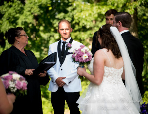Alyssa & Tyler at Moose Ridge Golf Course South Lyon MI wedding photography