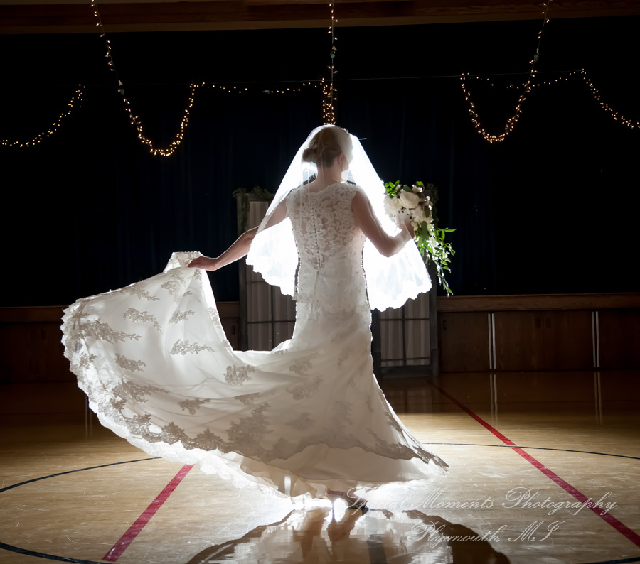 Jennifer & Peter at Church of Later Day Saints Westland MI wedding photography