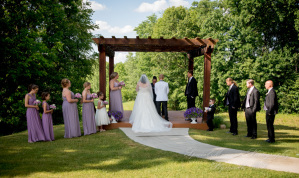 Alyssa & Tyler at Moose Ridge Golf Course South Lyon MI wedding photography