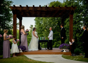 Alyssa & Tyler at Moose Ridge Golf Course South Lyon MI wedding photography