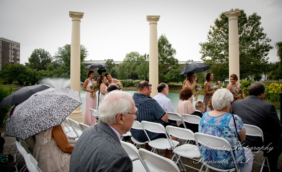 Heidi & Doug at Blossom Heath St. Clair Shores MI wedding photography