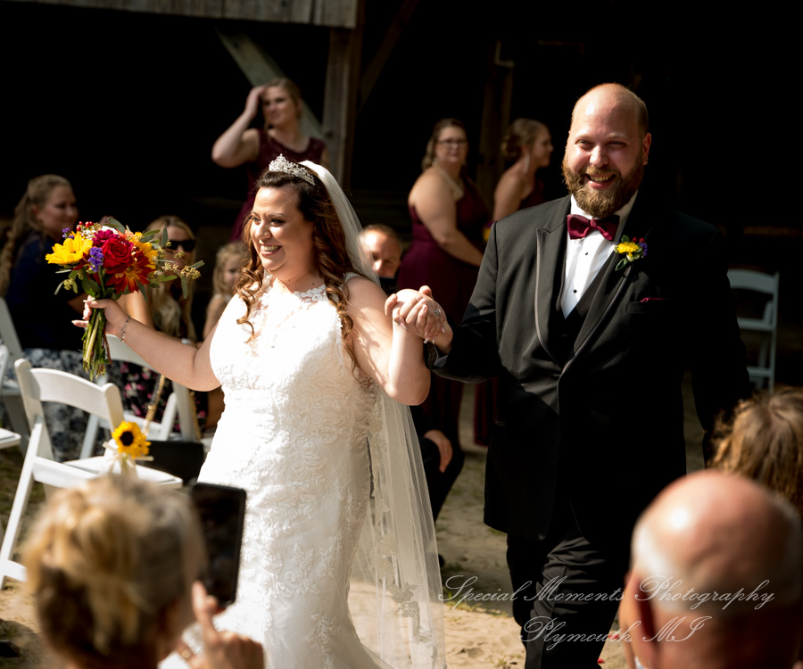 Tiffany & Scott at Camp Agawam Lake Orion MI wedding photography