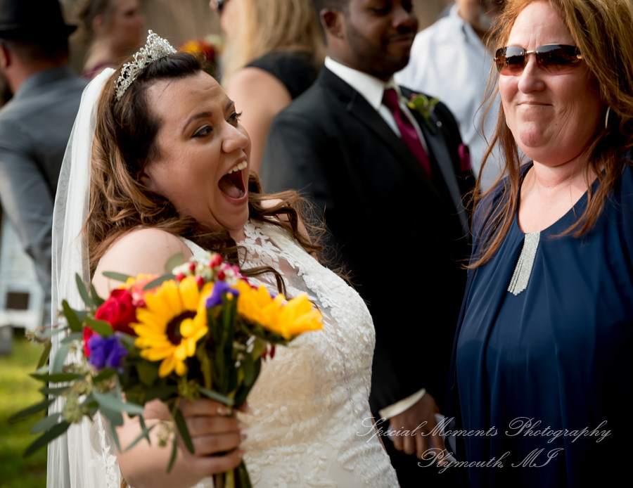 Tiffany & Scott at Camp Agawam Lake Orion MI wedding photography