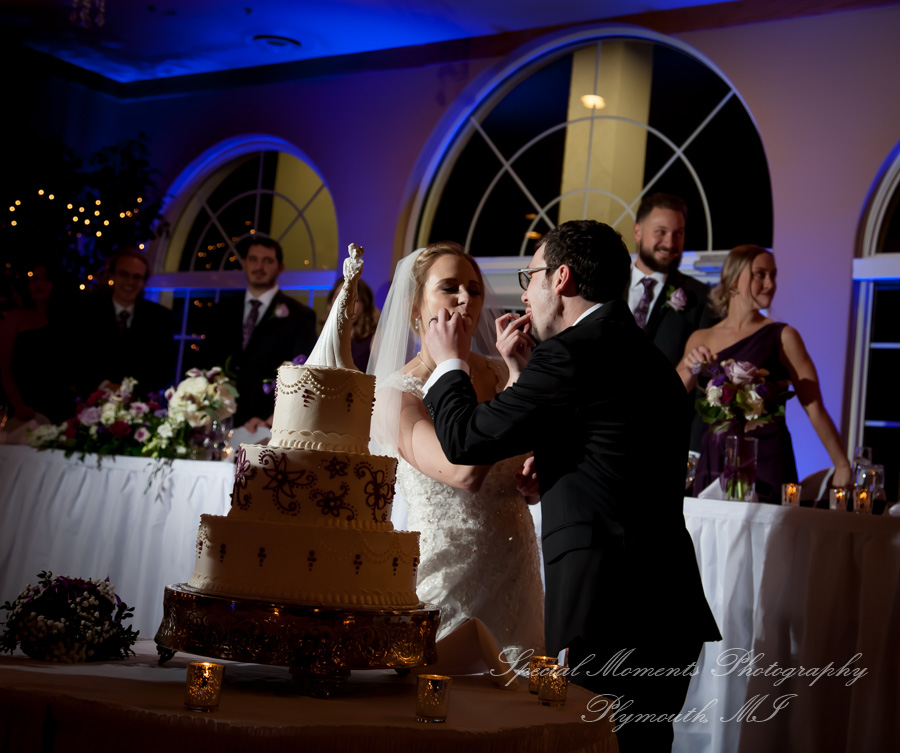 Jennifer & Peter at Italian American Club Livonia MI wedding photography
