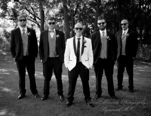 Alyssa & Tyler at Moose Ridge Golf Course South Lyon MI wedding photography