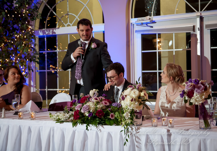 Jennifer & Peter at Italian American Club Livonia MI wedding photography