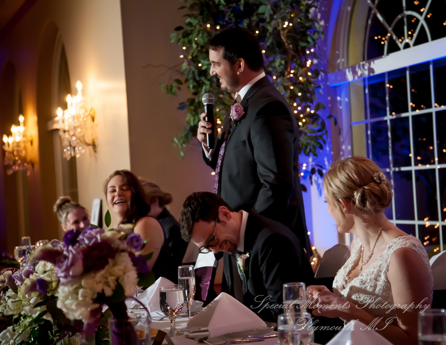 Jennifer & Peter at Italian American Club Livonia MI wedding photography