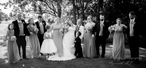 Alyssa & Tyler at Moose Ridge Golf Course South Lyon MI wedding photography