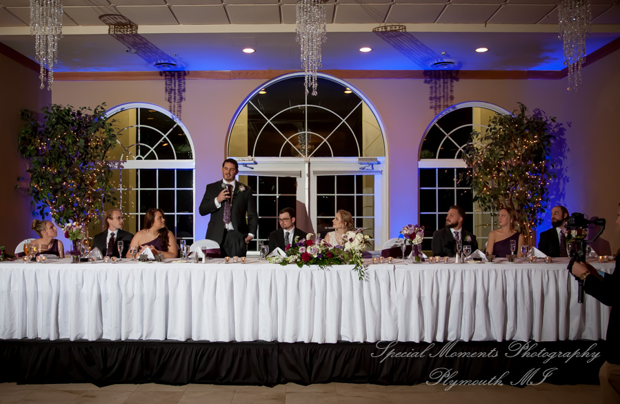 Jennifer & Peter at Italian American Club Livonia MI wedding photography