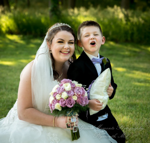 Alyssa & Tyler at Moose Ridge Golf Course South Lyon MI wedding photography