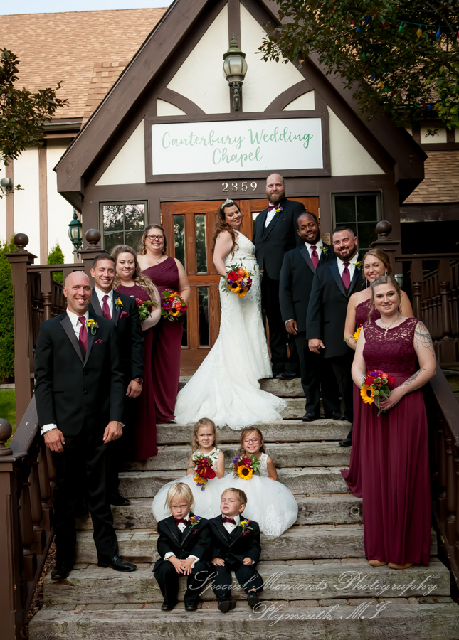 Tiffany & Scott at Camp Agawam Lake Orion MI wedding photography