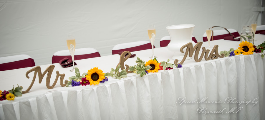 Tiffany & Scott at Camp Agawam Lake Orion MI wedding photography