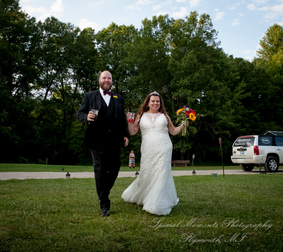 Tiffany & Scott at Camp Agawam Lake Orion MI wedding photography
