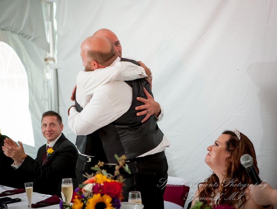 Tiffany & Scott at Camp Agawam Lake Orion MI wedding photography