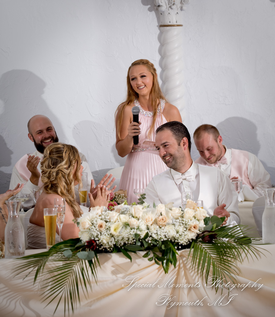 Heidi & Doug at Blossom Heath St. Clair Shores MI wedding photography