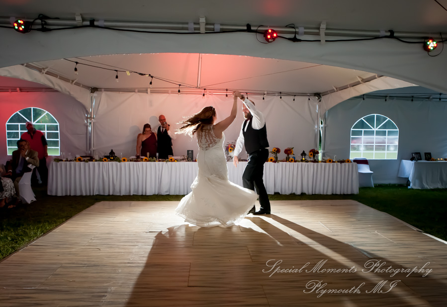 Tiffany & Scott at Camp Agawam Lake Orion MI wedding photography