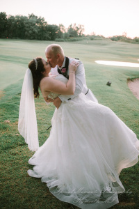Alyssa & Tyler at Moose Ridge Golf Course South Lyon MI wedding photography