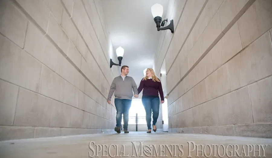Kellogg Park Plymouth MI Engagement photograph