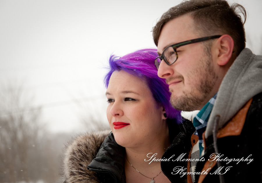 Inn At St. John Plymouth MI engagement photograph