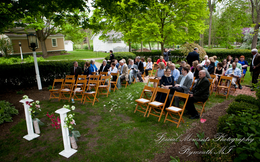 Lindsey & Matt at Mill Race Northville MI wedding photography