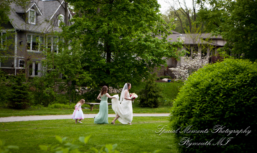 Lindsey & Matt at Mill Race Northville MI wedding photography