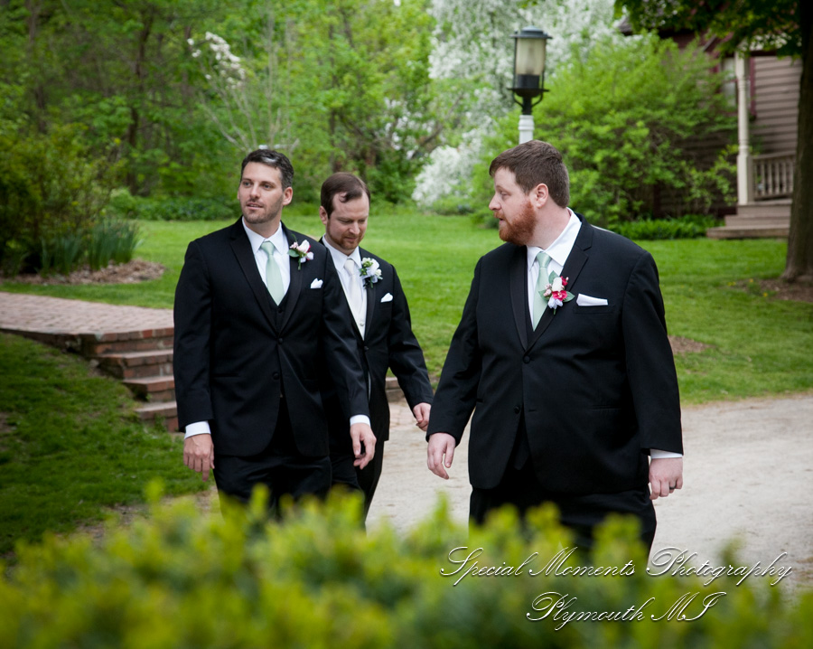 Lindsey & Matt at Mill Race Northville MI wedding photography