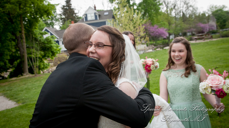 Lindsey & Matt at Mill Race Northville MI wedding photography