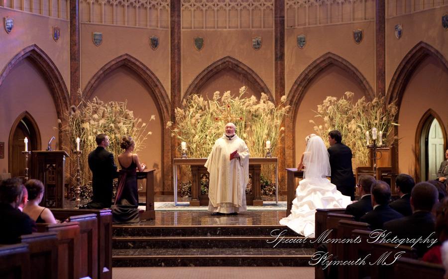Christopher & Lisa at St. Ambrose Catholic Grosse Pointe Farms MI wedding photography