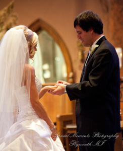 Christopher & Lisa at St. Ambrose Catholic Grosse Pointe Farms MI wedding photography