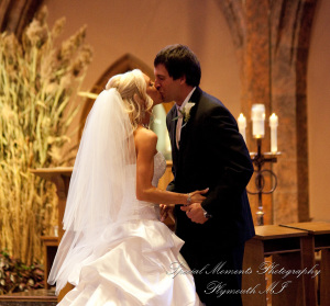 Christopher & Lisa at St. Ambrose Catholic Grosse Pointe Farms MI wedding photography