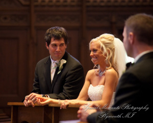 Christopher & Lisa at St. Ambrose Catholic Grosse Pointe Farms MI wedding photography