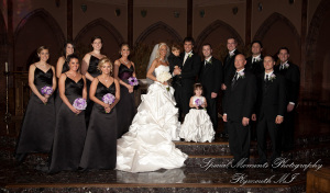 Christopher & Lisa at St. Ambrose Catholic Grosse Pointe Farms MI wedding photography